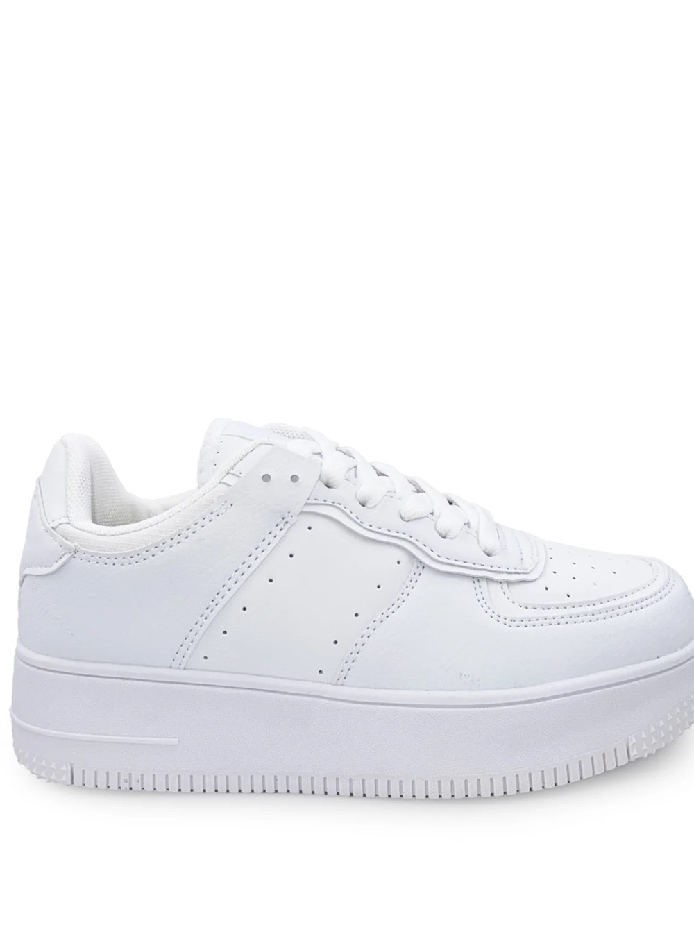 Eden Monochrome Street Style Platform Sneakers - Picture 3 of 3
